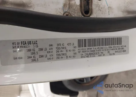 2016 Jeep Patriot Sport z USA, uszkodzony, nr VIN 1C4NJRBB0GD618170